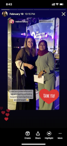 Feedback from participants marketers summit maldives edition maria frangieh